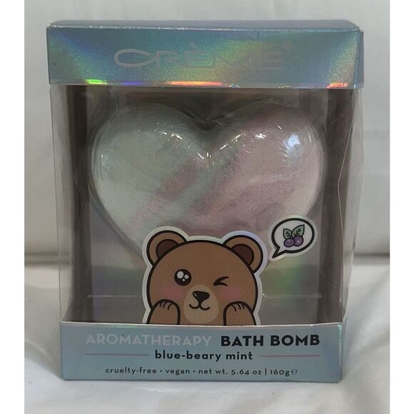 The Creme Shop Other - The Creme Shop Blue Beary Mint Aromatherapy Bath Bomb 5.64 oz NEW